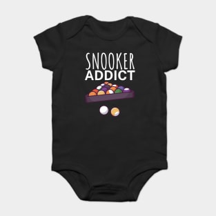 Snooker addict Baby Bodysuit